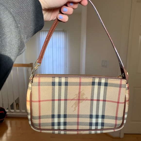 REAL Burberry Shoulder Bag